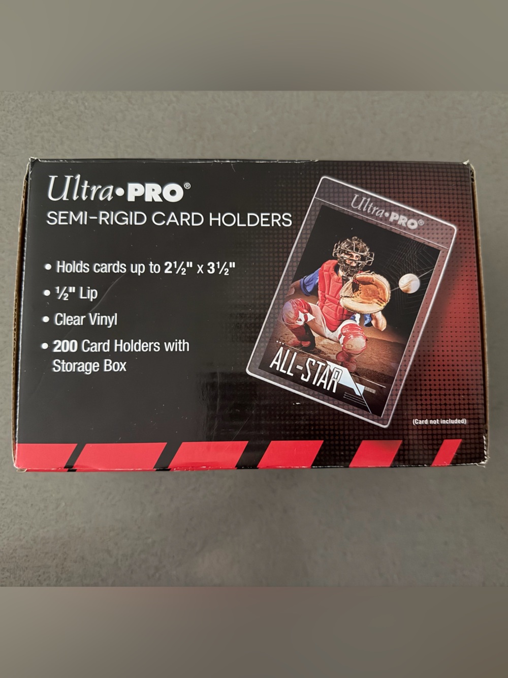 Ultra Pro Semi Rigid Card Holders, Almost full!